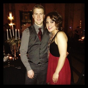 Jarod and I at the Gatsby Gala